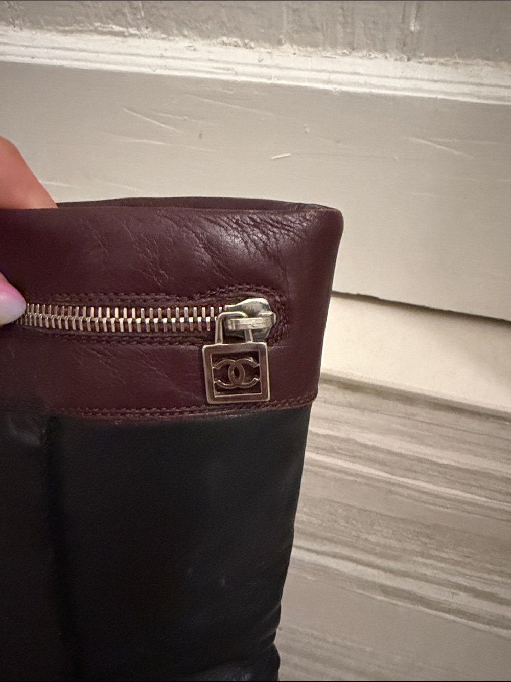 Authentic Vintage Chanel Cocoon Engineer Boots - Picture 11 of 13